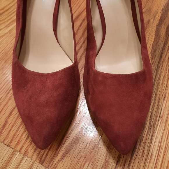 Nine West Burgundy Heels - Size 7 - NEW!‎ - Picture 3 of 7